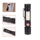 thumbnail image 1 of Mini Flashlight 6 Modes XML T6 COB LED Magnetic Working Light 18650 Torch Zoom Focus Penlight Waterproof Hunting Camping Lantern, 1 of 2