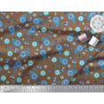 thumbnail image 3 of Soimoi Polyester Crepe Fabric Floral & Paisley Print Fabric by Yard 52 Inch Wide, 3 of 3