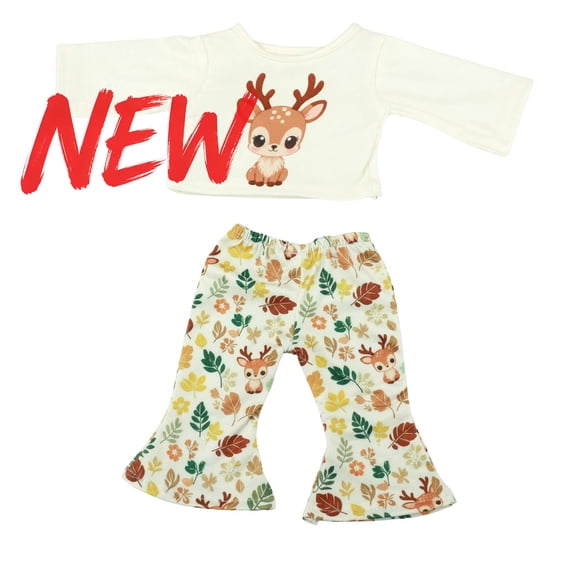 Reborn Doll Clothes for 18 inch Baby Dolls, Dolls Clothes Outfit Accessories Set for American Doll, Newborn Girl & Boy Pretend Play Christmas Birthday Gift for Toddlers 1-3 3-6, Under 10$ Dollar