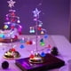 thumbnail image 5 of Lámparas de Navidad Cristal, luces de árbol de Navidad, iluminación nocturna de cobre, decoración de interiores, luces de Navidad de bajo consumo, luces decorativas de Navidad, luces de, 5 of 5