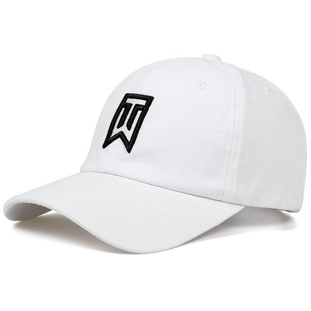 Gorra de béisbol Tiger Woods Anime Snapback de algodón negra