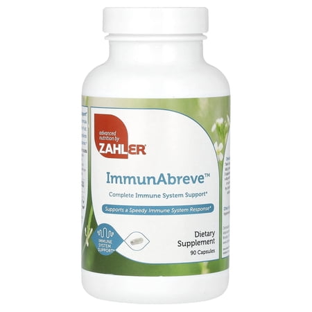 Zahler ImmunAbreve Immune Support Capsules, Immunity Vitamins & Immune Booster, Advanced Antioxidant Formula with Vitamin C & Pantothenic Acid, 90 Count