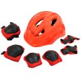 thumbnail image 2 of Soidarity Conjunto de equipo de protección para patinaje, protector de muñeca para rodilla, coderas, patineta para bicicleta, rodillo de patinaje sobre Ciclismo Rojo Soidarity OD001572-02, 2 of 6