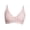 04# White, variant on Qwertyu Women's Wireless Jelly Bra, Lift Supportive Full Coverage Plus Size Comfort Deep V Everyday Bra White 4X-Large