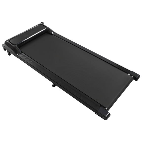 Miumaeov 2 in 1Treadmill with Remote Control, 2.25HP Portable Under Desk Electric Treadmill with LED Screen, Installation-Free, Walking Jogging for Home, Office (Black)