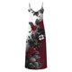 thumbnail image 2 of TaTaai Womens Fashion Printed Round Neck Sleeveless Dress Ankle Length Soft Comfortable Breathable Fabric Casual Daily Date Party Spring Wear Gift, 2 of 5