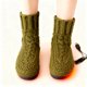 thumbnail image 2 of Calcetines térmicos USB para interiores, calentadores de pies, almohadilla térmica de forro polar, calcetines de punto, botas térmicas, calentador de pies recargable., 2 of 2
