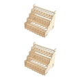 thumbnail image 2 of Injueey Organizador de pintura modelo estante de pigmento Simple soporte de pinturas exquisito estante de pigmentos DIY para almacenar Tipo 2 2Conjunto, 2 of 6