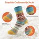 thumbnail image 5 of Calcetines de Lana YONGSHENG 5 Paquetes Transpirables para Mujer, 5 of 5