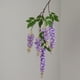 thumbnail image 1 of Guirnalda de glicinias artificiales | Decoración colgante de flores artificiales de tallo largo para el hogar | Arreglo floral para interiores y exteriores, 1 of 7