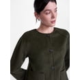 thumbnail image 6 of Scenario Women's Double Faced Faux Wool Jacket, Sizes XS-XXXL, 6 of 8