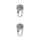 thumbnail image 1 of Mosquetón Clip Relojes Deporte Seitruly Reloj Electrónico Luminoso Fob Enfermera Hombres Semana, 1 of 6