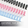 thumbnail image 4 of 11Pcs Notebook Binding Spines Spiral Notebook Coils Spirals Comb Bindings, 4 of 9