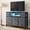 8-Gray, variant on TV Stand for 55 60 inch TV, Modern Mid Century Entertainment Center with Storage, Media Console Table 2 Cabinet, for Living Room, Office, Rust Brown
