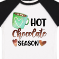 thumbnail image 4 of Inktastic Hot Chocolate Season with Green Mug and Hearts Boys or Girls Toddler T-Shirt, 4 of 5