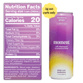 thumbnail image 4 of Moment Adaptogen Drink Blueberry Ginger Still, 11.5 Oz, 12 Pack Cans, 4 of 6