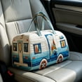 thumbnail image 6 of ZhangC 3D Printed Quilted Travel Duffle Bag, 9x9x18 Inches Camping Outdoor Boho Travel Weekend Bag, Carry-On Overnight Luggage Bags Gym Tote, 6 of 6
