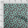 thumbnail image 2 of oneOone Georgette Viscose Vert Aigue-Marine Tissu Poire Matière de Robe Tissu Imprimé Tissu au Yard 42 Pouces de Large, 2 of 4