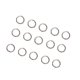 thumbnail image 4 of JMXIANG 200 piezas de anillos circulares divididos de 7 x 7 mm, accesorio de joyería para álbum de fotos, llavero de acero inoxidable, 4 of 5