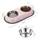 thumbnail image 2 of l Cuenco para mascotas antivuelco y antideslizante, lavabo para perros de acero inoxidable, estilo 1 S, 2 of 2