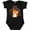 AB-Black, variant on Gigi Loves Me Cute Baby Fox Boys or Girls Baby Bodysuit