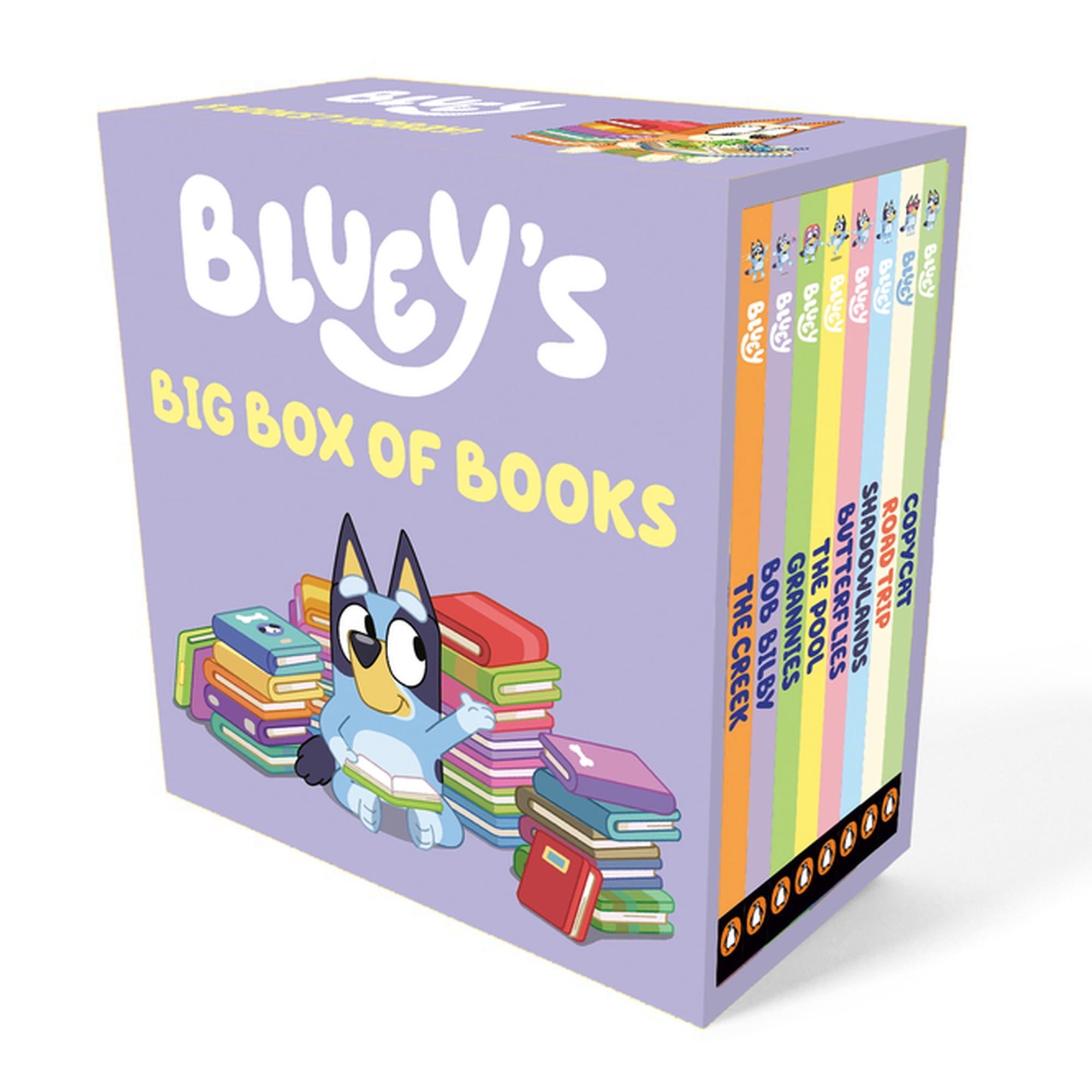 Bluey Bluey's Big Box of Books, (Paperback)