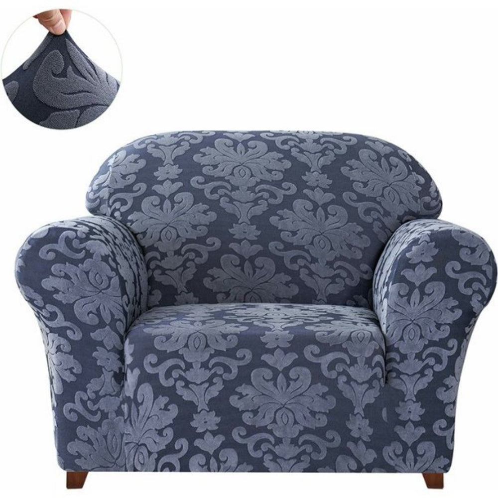 CHUN YI 1Piece Jacquard Damask Stretch Sofa Cover Slipcover Couch