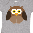 thumbnail image 4 of Inktastic Owl Fat Brown Boys or Girls Baby Bodysuit, 4 of 5