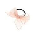 thumbnail image 5 of Unique Bargains 1 Pc Solid Color Bow Ribbon Hair Elastic Band for Home Pink, 5 of 5