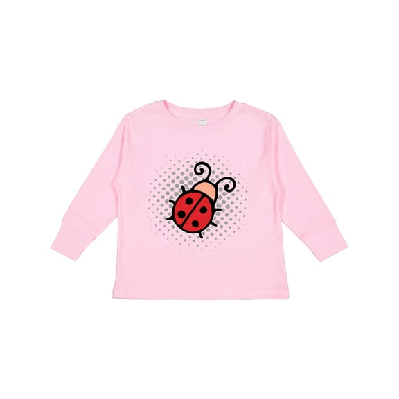 Inktastic Ladybug Lover Girls Long Sleeve Toddler T-Shirt