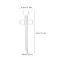 thumbnail image 2 of Plastic Bird Feeder Baby Bird Feeding Syringe for Safe Feeding 2Pcs Portable, 2 of 5