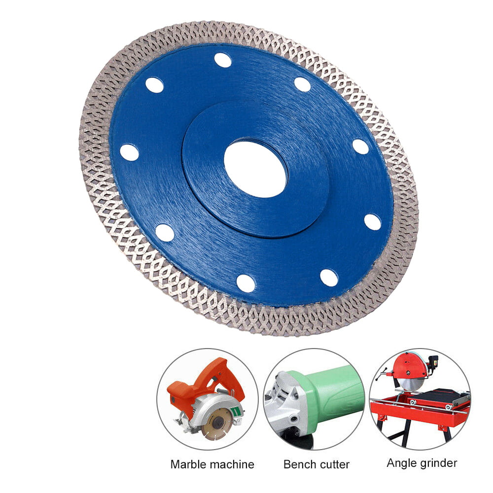 115/125MM Porcelain Tile Turbo Thin Diamond Dry Cutting Blade Grinder Wheel Disc 