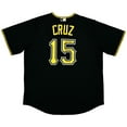 thumbnail image 2 of Pittsburgh Pirates Oneil Cruz Autographed Black Nike Jersey Size XL "MLB Debut 10-2-21" Beckett BAS QR 220601, 2 of 2