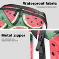 thumbnail image 4 of Watermelon Electronic Organizer Travel Case, Waterproof Oxford Cloth Storage Pouch Bag, Box with Cord Organizer Storage for Computer Cable Organizer, 5.9x9.44x3.14 in., 4 of 6