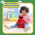 thumbnail image 2 of Sesame Street Elmo Slide Singing and Dancing 14-inch Plush, Pretend Play, Interactive Toy, Kids Toys for Ages 2 Up by Just Play, 2 of 5