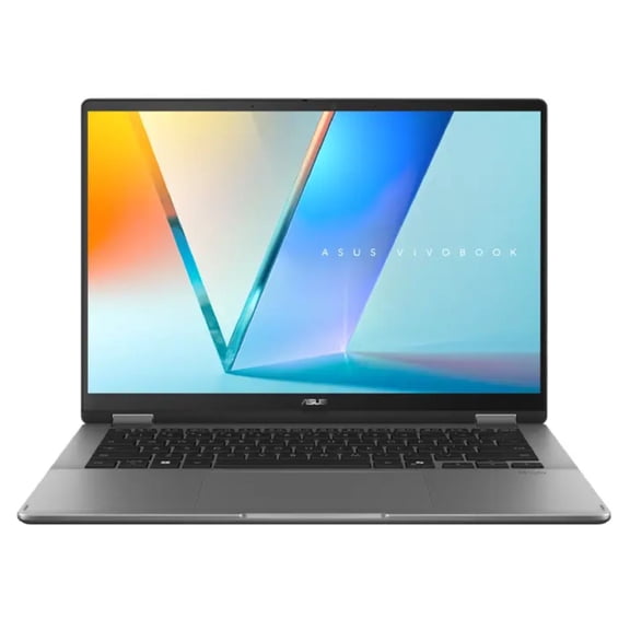 Restored ASUS Vivobook Flip 14" OLED Touchscreen Copilot+ Intel Ultra 7 256V 2.2 GHz 16GB RAM 1TB SSD Intel Arc Graphics Windows 11 Home Laptop, Gray (Refurbished)