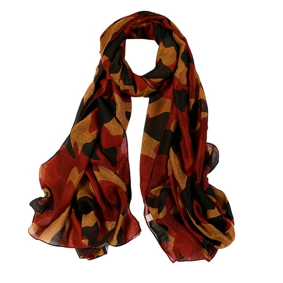 Scarf for Women CHAYERL Fashion Camouflage Shawl Pashmina Stole Scarf Scarves Scarf