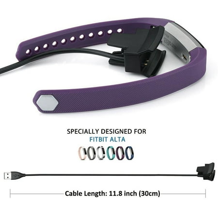 - Replacement USB Charger Charging Cable Cord for Fitbit Alta Smart Watch Tracker