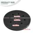 thumbnail image 4 of 5Inch 9 Holes 125Mm Interface Soft Pad Hook And Loop Disc Sander Backing Pad, 4 of 9