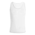 thumbnail image 4 of Delliss Summer Men's Sleeveless Top Transparent I-Shaped Sports Fitness Top Solid Color Base Round Neck Vest, 4 of 5