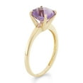 thumbnail image 2 of 10k gold cushion cut gemstone ring, 2 of 2