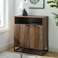 thumbnail image 5 of Contemporary Asymmetrical Angled Door Accent Cabinet in Rustic Oak, 5 of 5