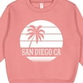 thumbnail image 3 of Inktastic San Diego California Beach Toddler Sweatshirt, 3 of 4