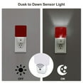 thumbnail image 2 of KLL Maroon for Night Lights,Auto Sensor Night Lamp Plug in Night Light with Dusk-to-Dawn Light Sensor LED Nightlightfor Adults & Kids Room/Bedroom/Hallway, 2 of 7