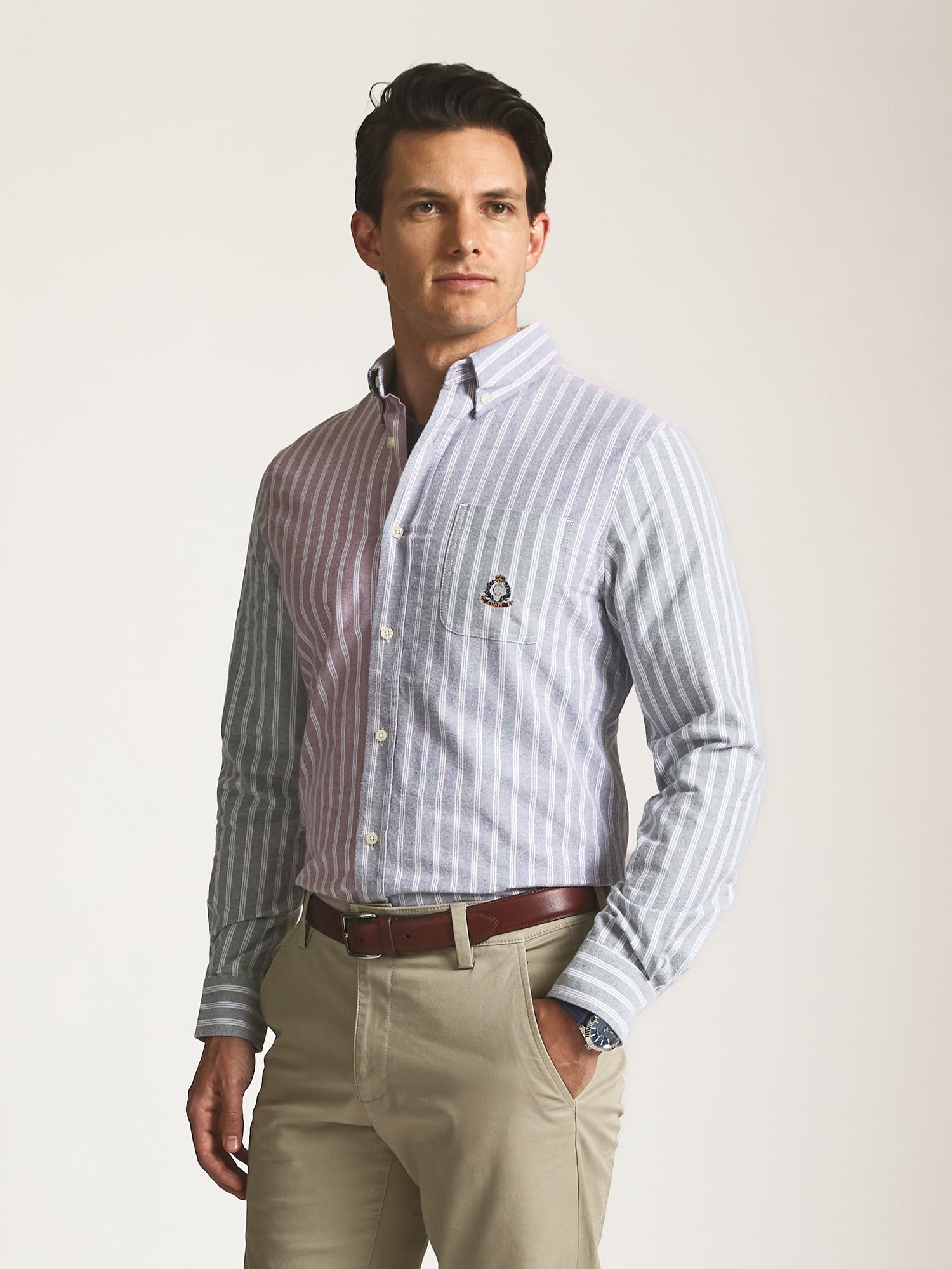 Chaps Men’s and Big Men’s Heritage Cotton Oxford Shirt, Sizes S–2XL