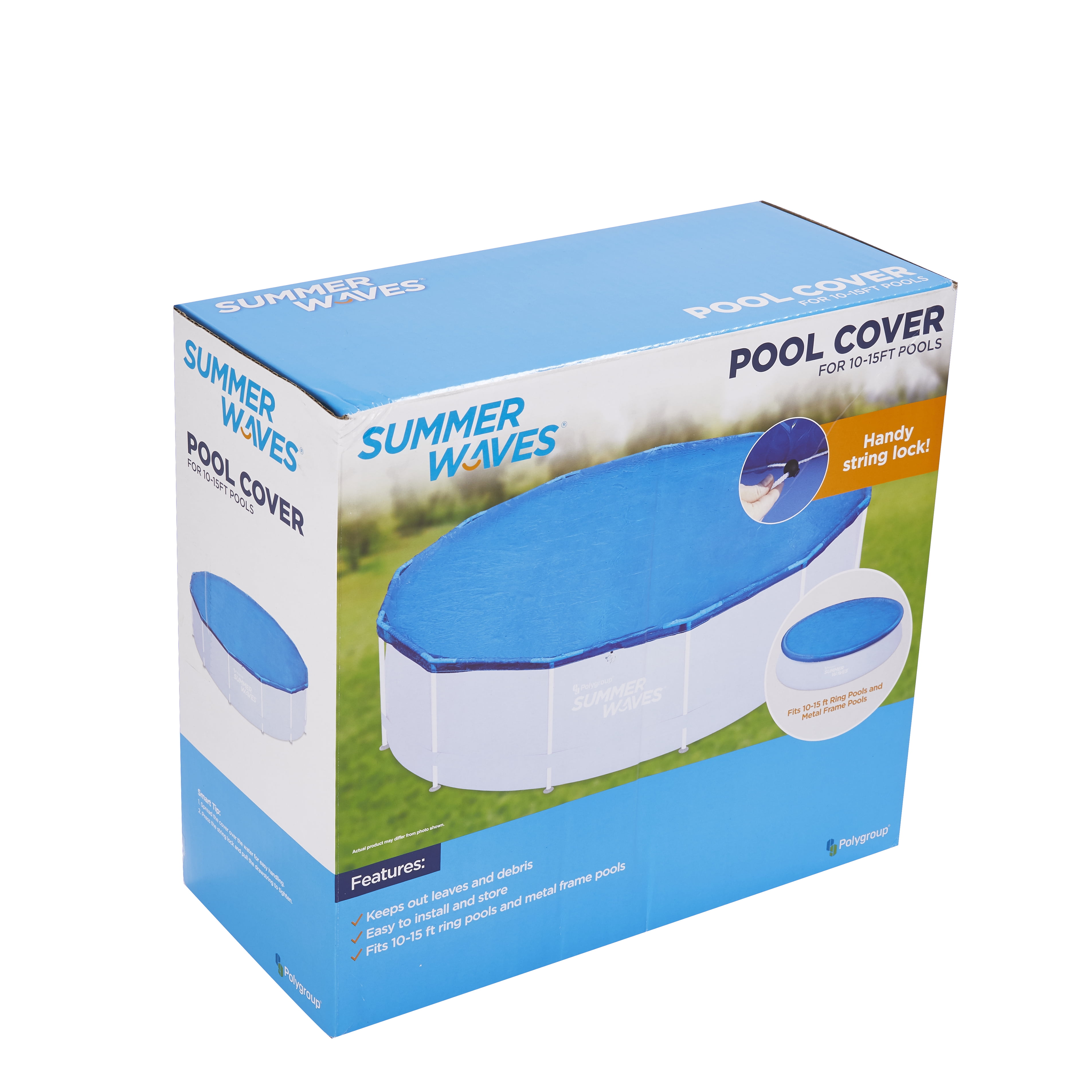 Summer Waves 13 Quick Set Ring Pool Cover.
