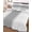 Gray, variant on Gray Solid Color Texture Twin Size Down Alternative Comforter, Lightweight Comforter Quilt Bedding Set with Pillow Shams Simple Grey Stripes All Seasons Bed Comforter Duvet Insert 68"x86"