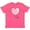 Retro Heather Pink, variant on Inktastic Pink Balloon Heart Youth T-Shirt