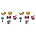 thumbnail image 1 of Dijes para Bolso BoggBag - 12 Piezas Dijes para Bolso de Tamaño Universal - Brocas para Bolso de Playa de 6 Pulgadas Inserciones de Accesorios para Playa Informal Al Aire Libre, 1 of 5