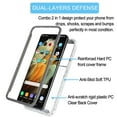 thumbnail image 6 of Galaxy S21 Plus Case, Takfox Samsung Galaxy S21+ Phone Case Shock Absorbing, Rugged Shockproof Crystal Clear Hard Case Body Protective Sturdy Cover TPU Shell Bumper Case for Galaxy S21 Plus, White, 6 of 7